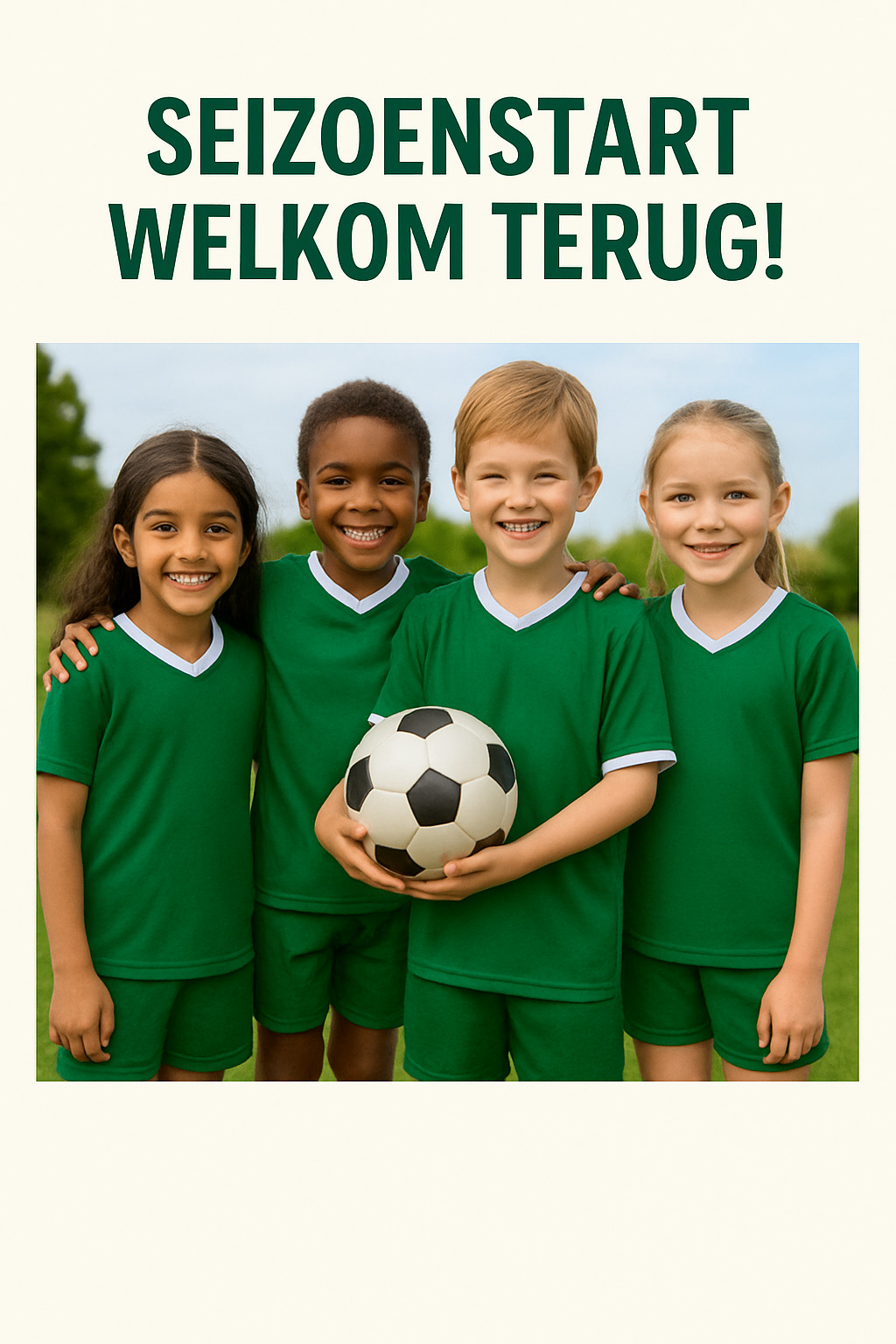 Start seizoen 2025-2026