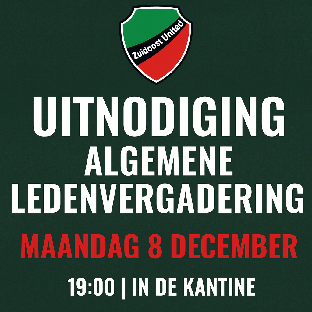 Algemene ledenvergadering 8 december 2025