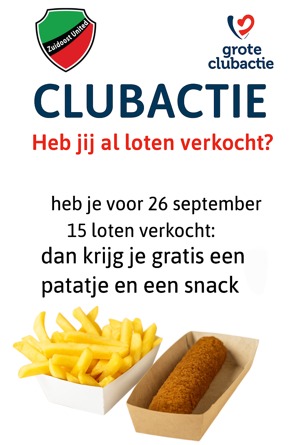 Winactie - Grote Clubactie
