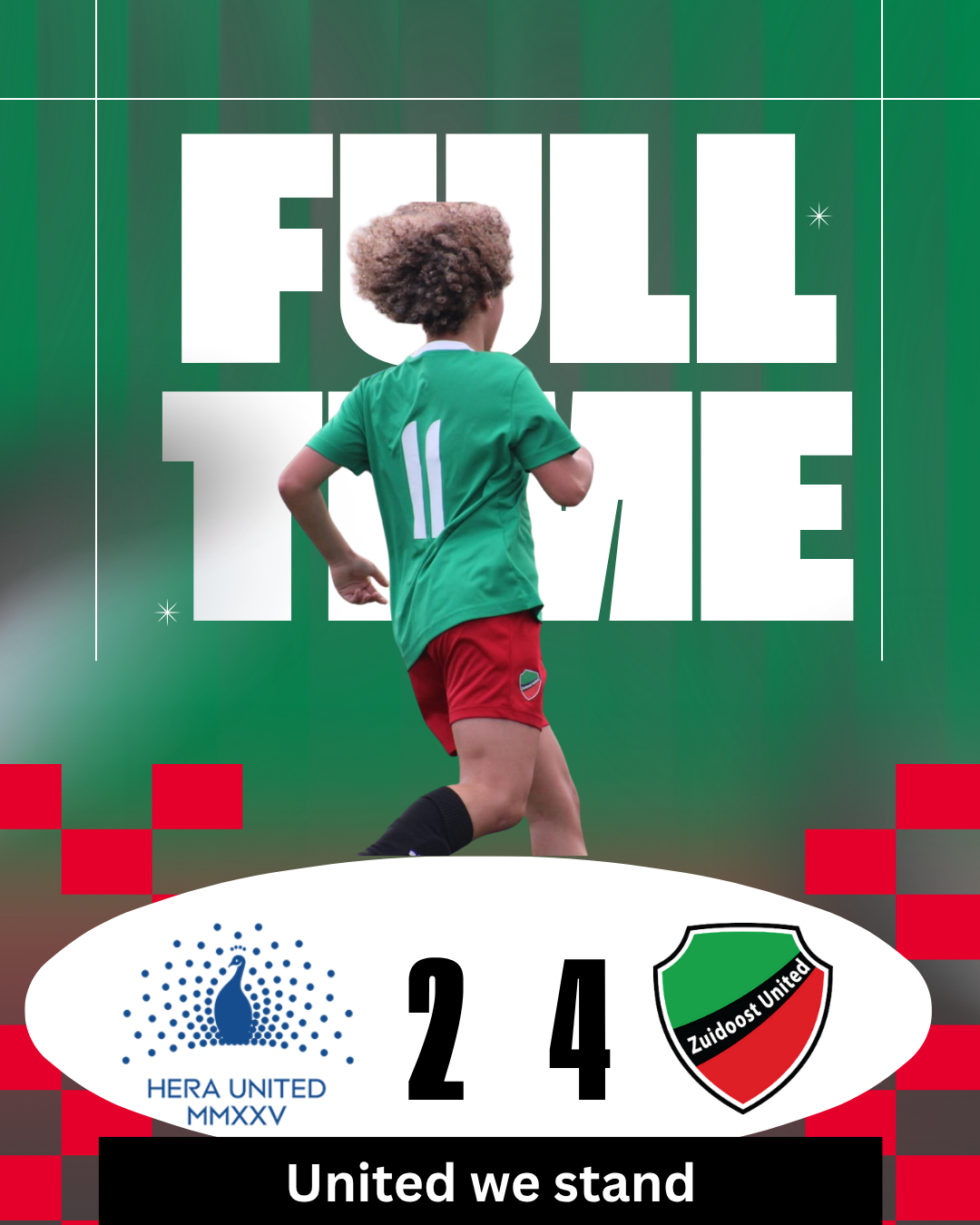 Hera United - Zuidoost United