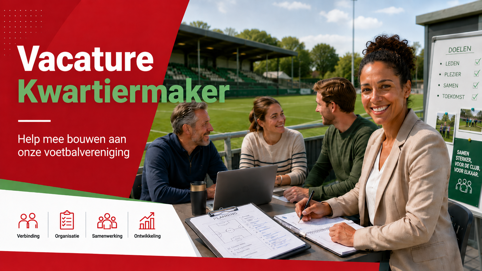 Vacature kwartiermaker 16 uur p/w