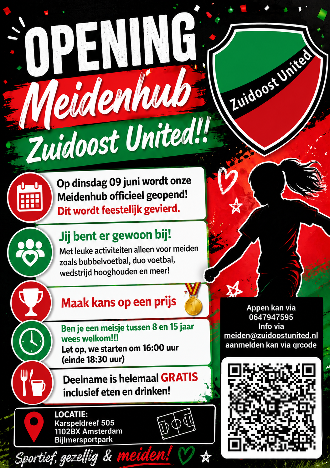 Opening MeidenHub Zuidoost United